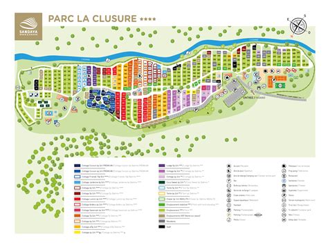 parc la clusure plattegrond|Plattegrond van Bure, België